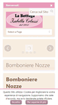 Mobile Screenshot of bombonierenozze.net